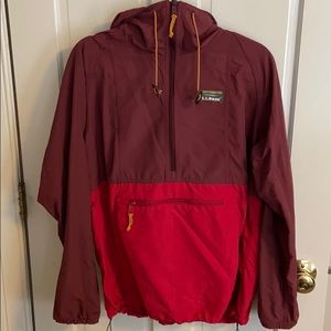L.L. Bean Hooded Windbreaker
